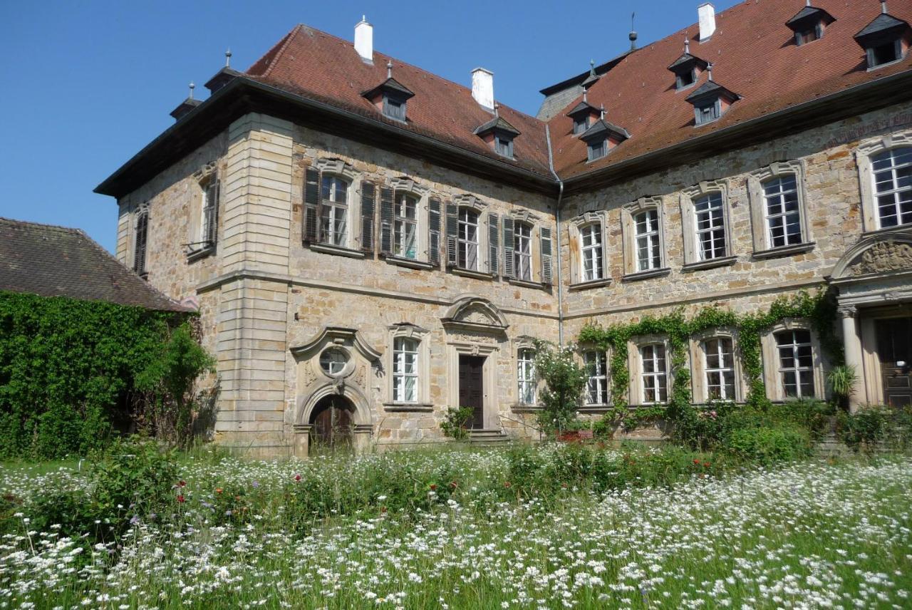 Ferienzimmer Im Schloss Burgpreppach 外观 照片