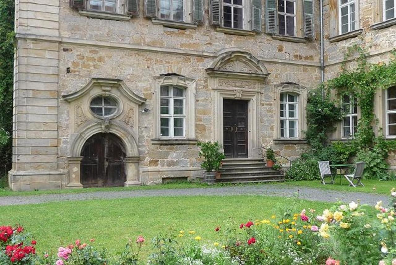 Ferienzimmer Im Schloss Burgpreppach 外观 照片
