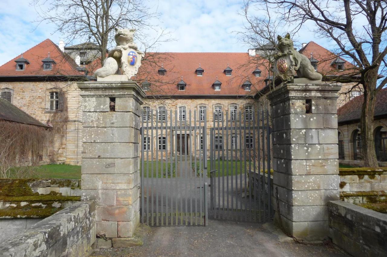 Ferienzimmer Im Schloss Burgpreppach 外观 照片